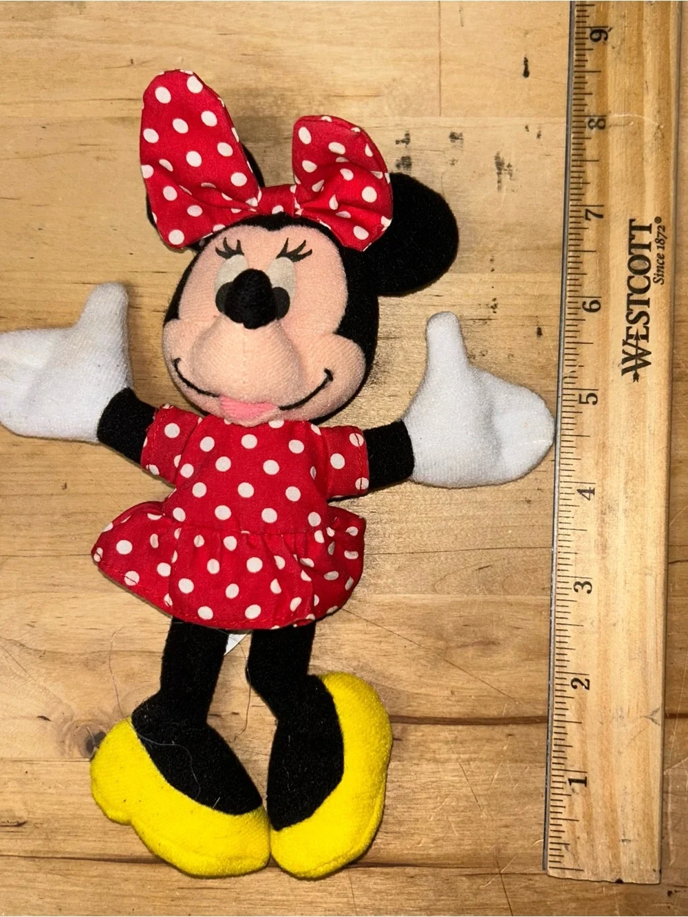 Applause Disney Minnie Mouse Bean Bag Stuffed Toy Plush 8